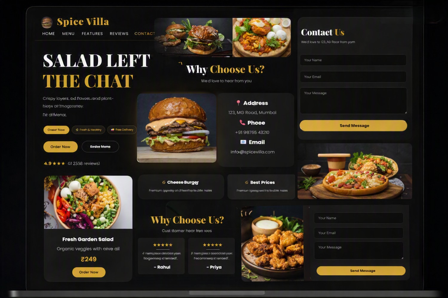 Restaurant Website